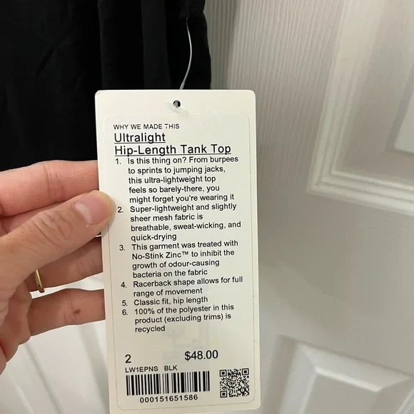 Lululemon Athletica Charcoal Sleeveless Top - Picture 5 of 5